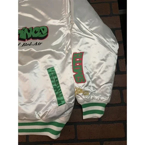 FRESH PRINCE OF BEL-AIR Headgear Classics White Streetwear Jacket~Never Worn~ XL